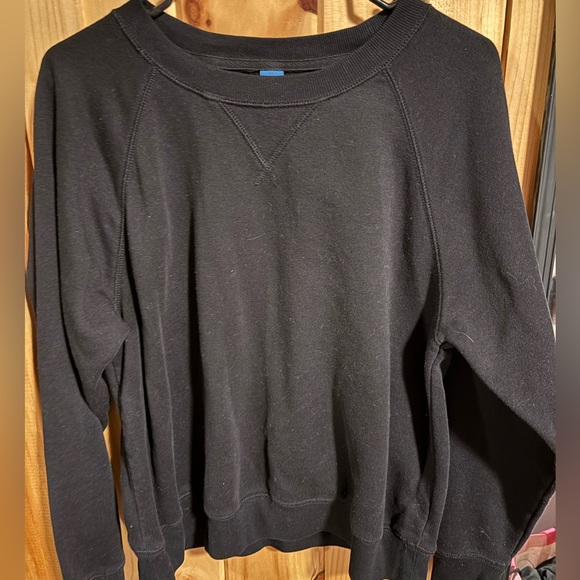 Old Navy Tops - Old navy black sweatshirt